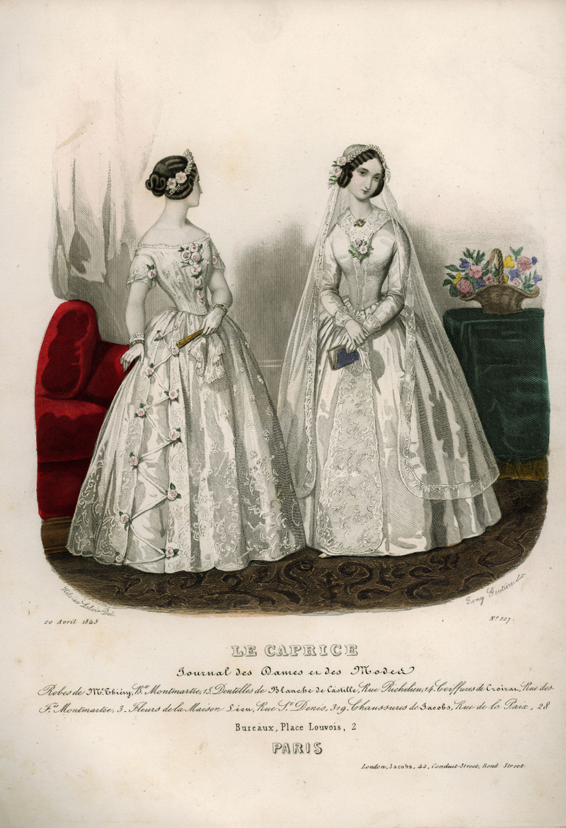 Illustration for article titled What Are Historical Broads Always Talking About in Fashion Plates?
